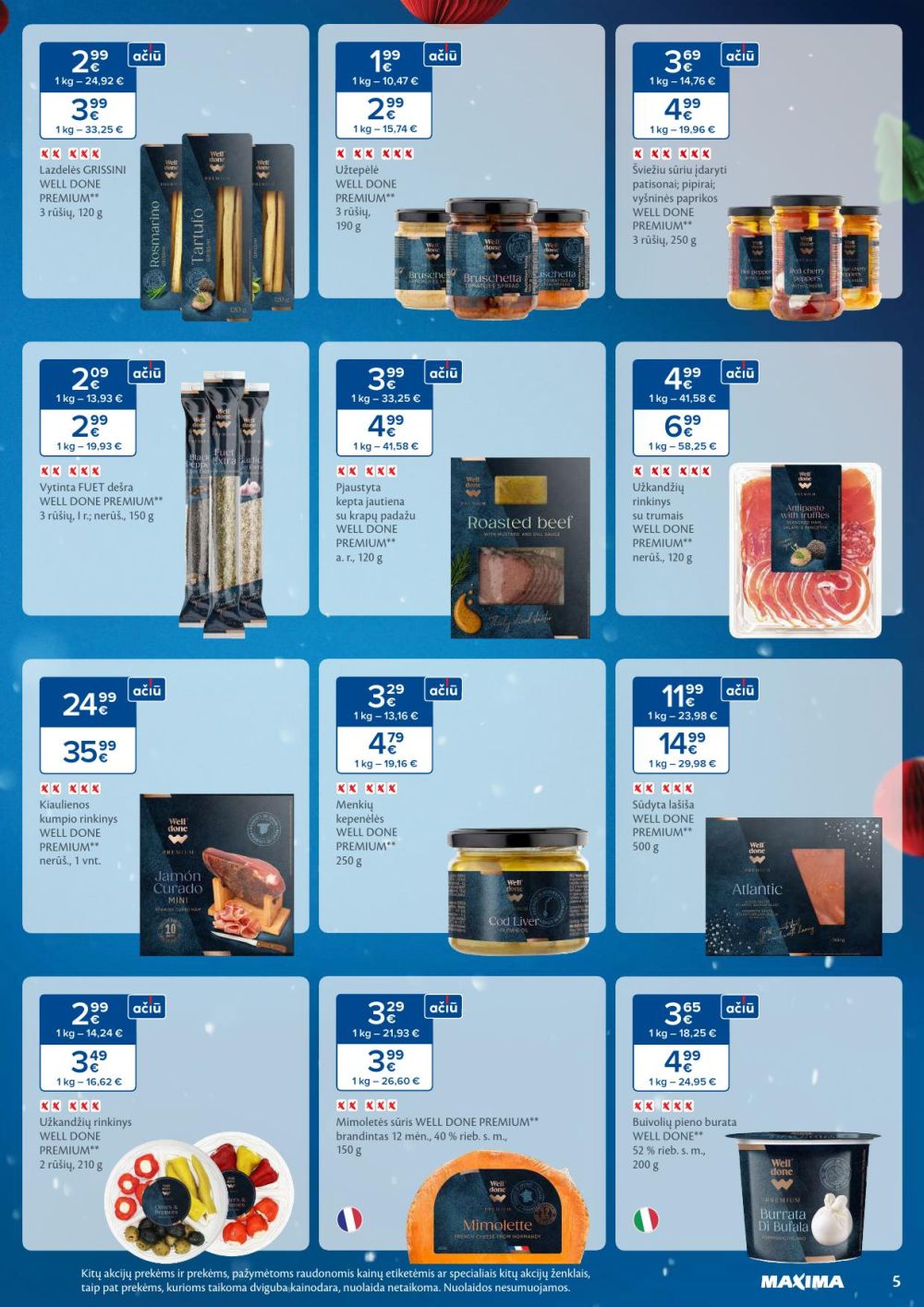 maxima - MAXIMA - Kaininis leidinys Nr.45 (2025 11 04 - 2025 11 10) - page: 5