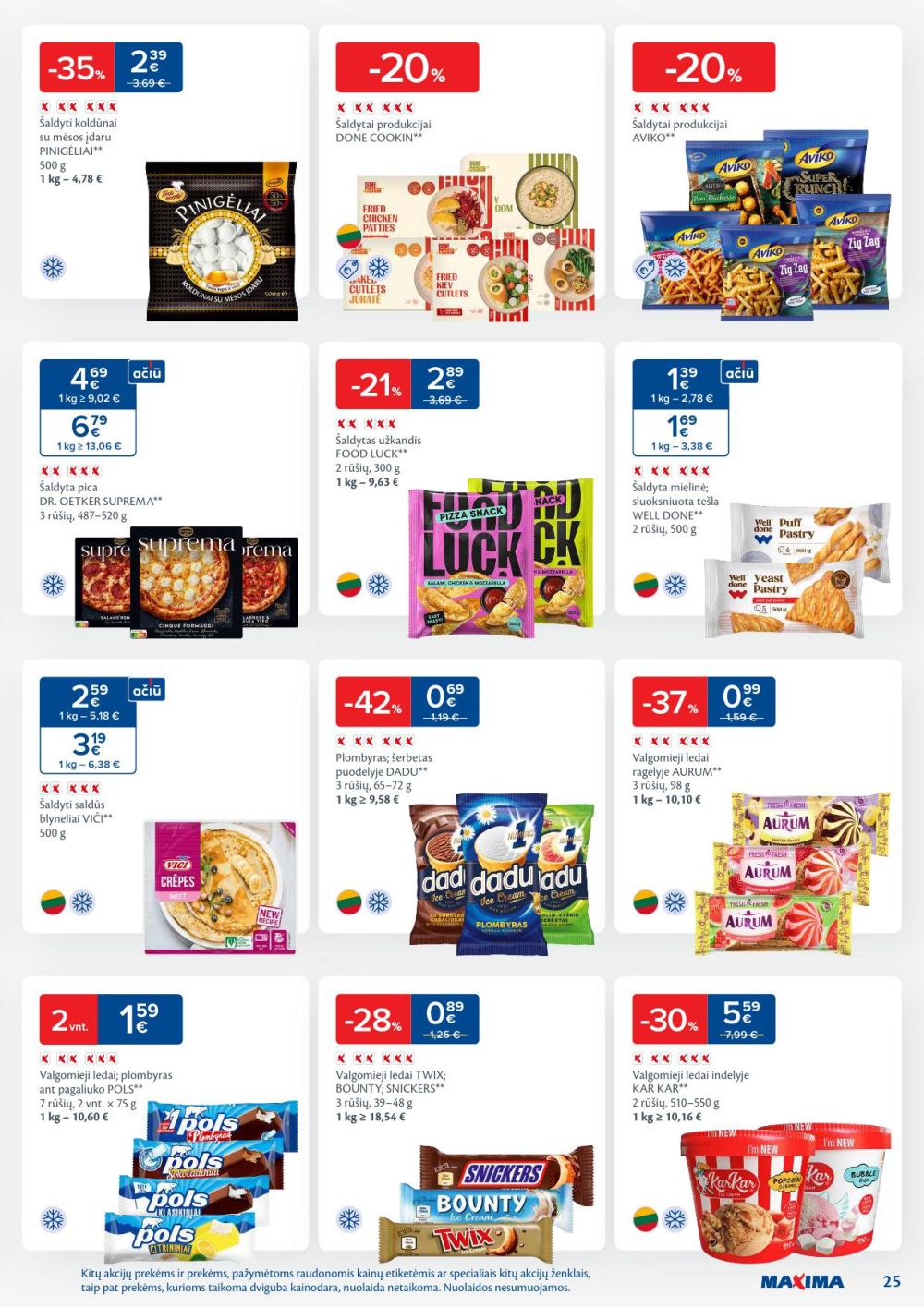 maxima - MAXIMA - Kaininis leidinys Nr.45 (2025 11 04 - 2025 11 10) - page: 25