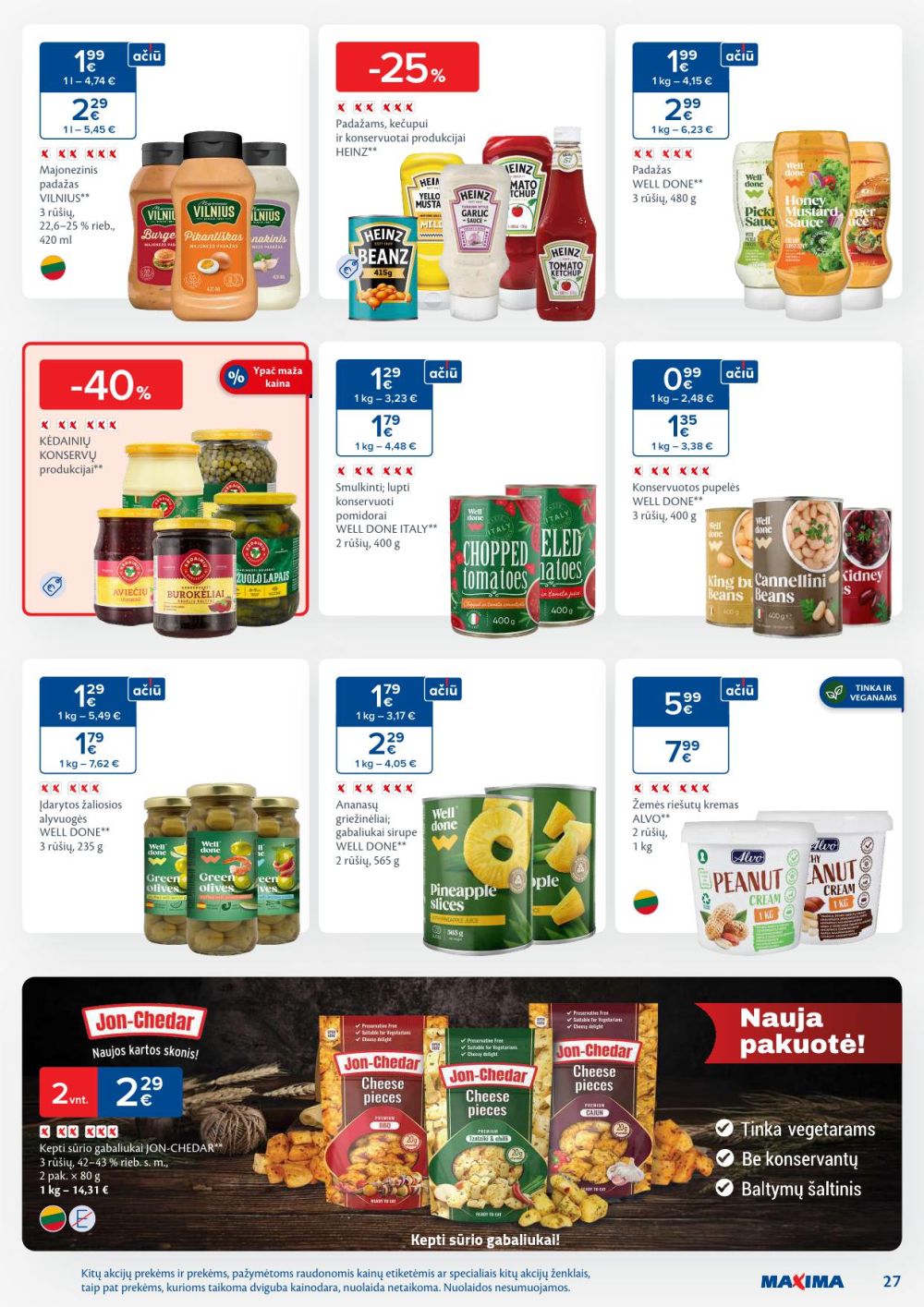 maxima - MAXIMA - Kaininis leidinys Nr.45 (2025 11 04 - 2025 11 10) - page: 27