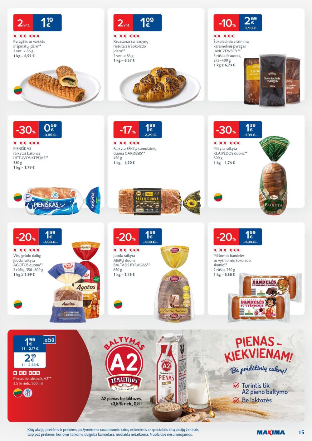 maxima - MAXIMA - Kaininis leidinys Nr.45 (2025 11 04 - 2025 11 10) - page: 15