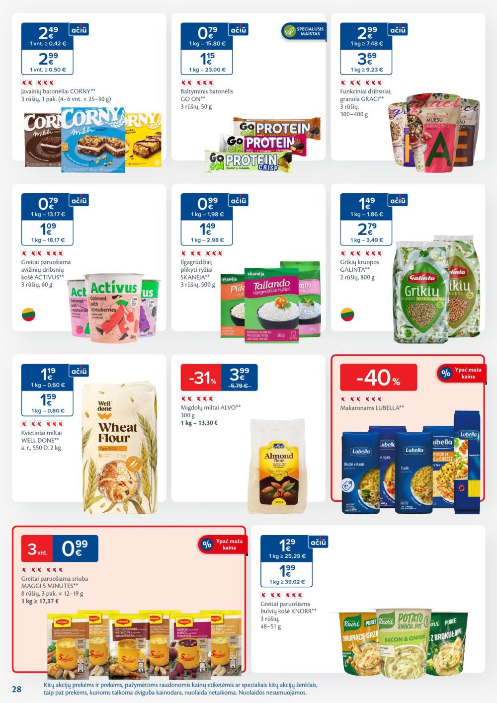 maxima - MAXIMA - Kaininis leidinys Nr.45 (2025 11 04 - 2025 11 10) - page: 28