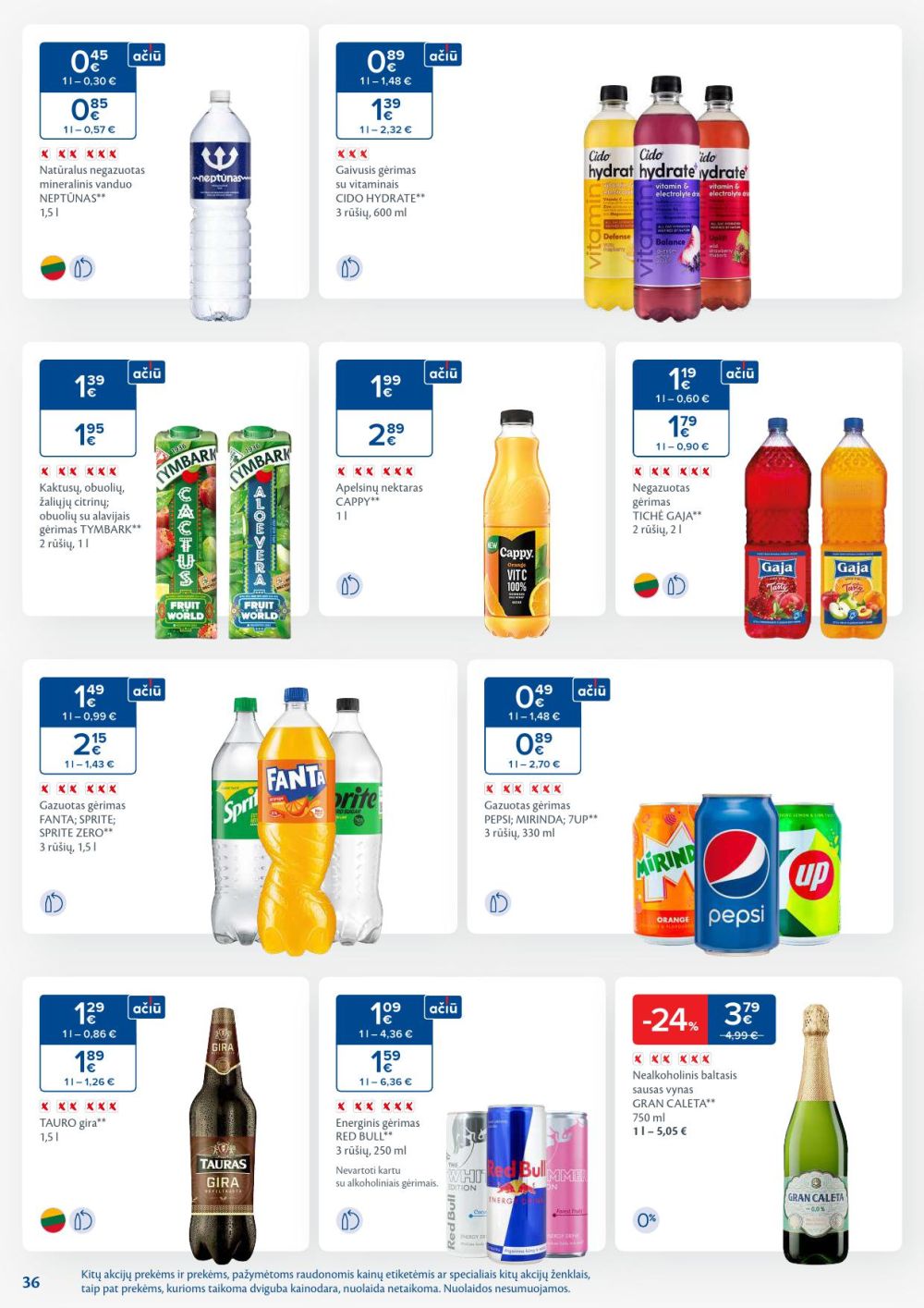 maxima - MAXIMA - Kaininis leidinys Nr.45 (2025 11 04 - 2025 11 10) - page: 36