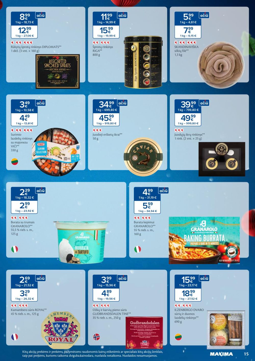 maxima - MAXIMA - Daugiau laiko Kalėdoms (2025 11 04 - 2026 01 03) - page: 15