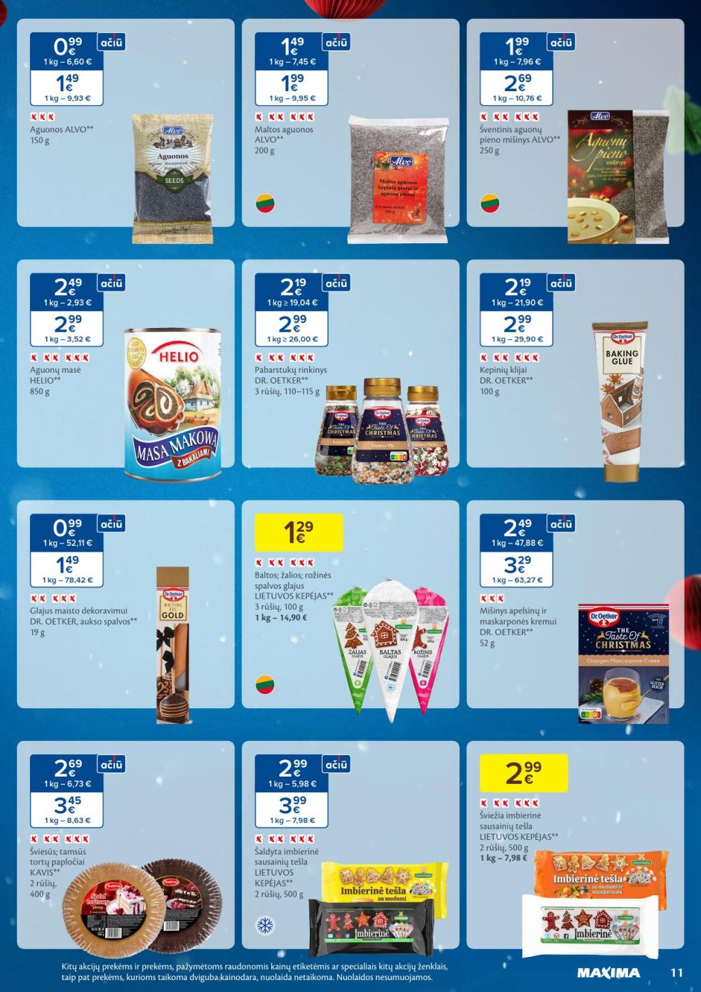 maxima - MAXIMA - Daugiau laiko Kalėdoms (2025 11 04 - 2026 01 03) - page: 11