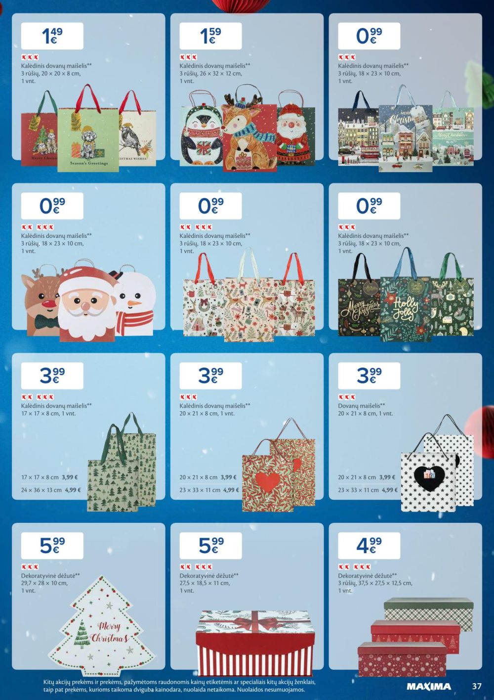 maxima - MAXIMA - Daugiau laiko Kalėdoms (2025 11 04 - 2026 01 03) - page: 37