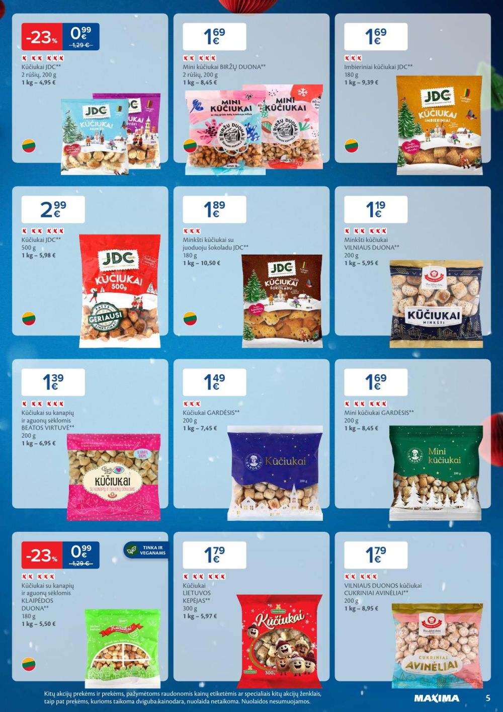 maxima - MAXIMA - Daugiau laiko Kalėdoms (2025 11 04 - 2026 01 03) - page: 5