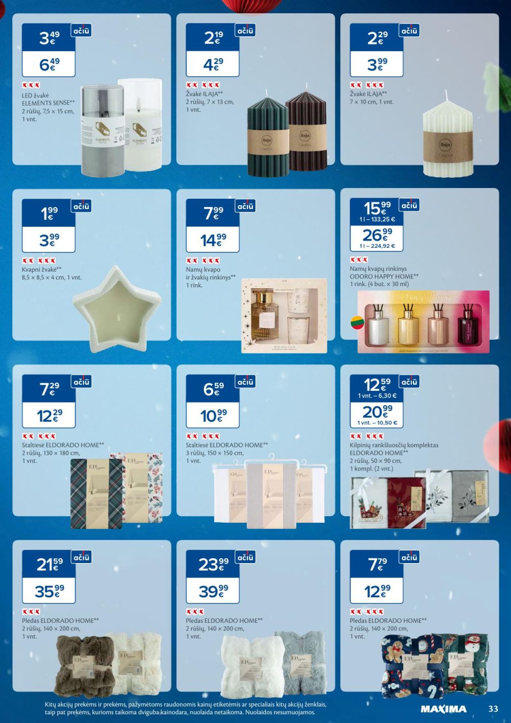 maxima - MAXIMA - Daugiau laiko Kalėdoms (2025 11 04 - 2026 01 03) - page: 33