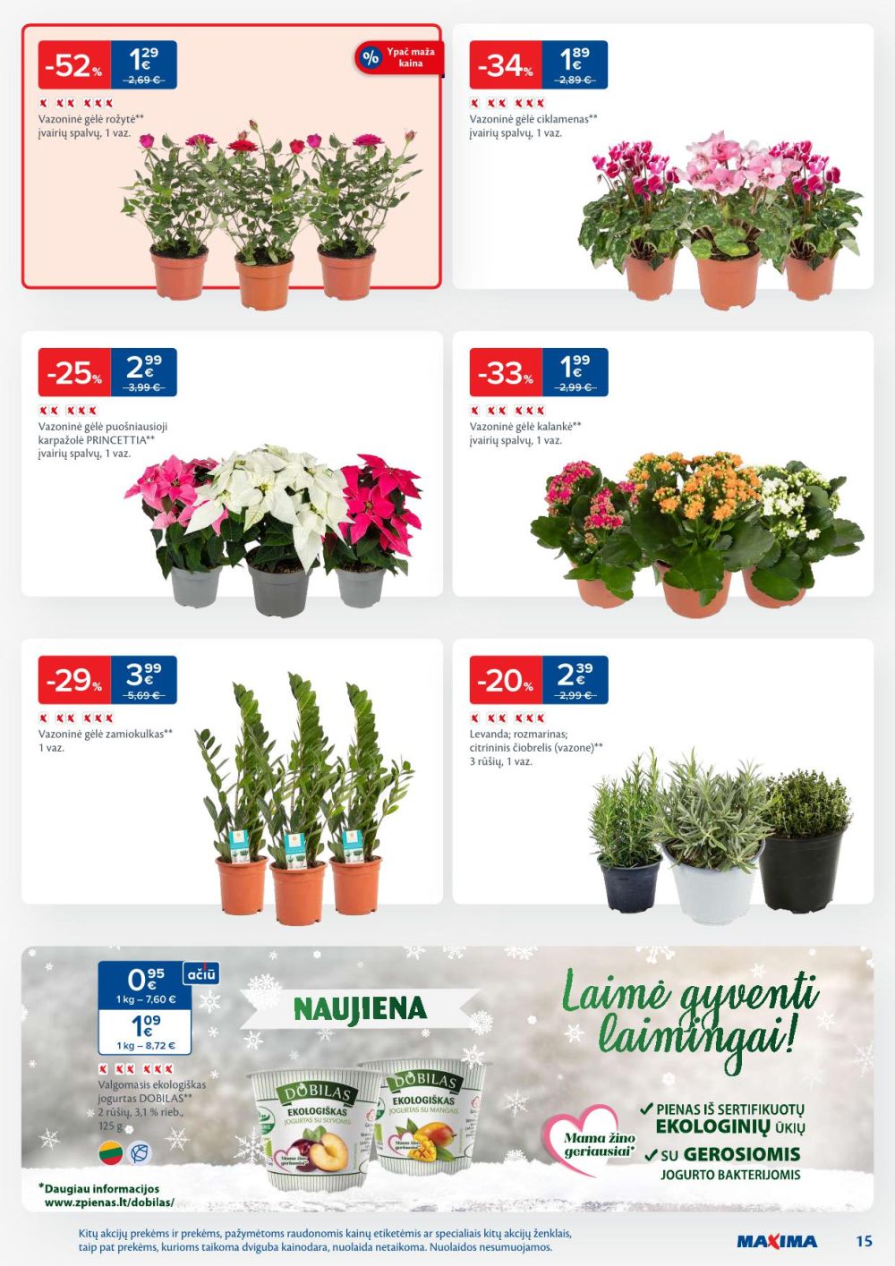 maxima - MAXIMA - Kaininis leidinys Nr.46 (2025 11 11 - 2025 11 17) - page: 15