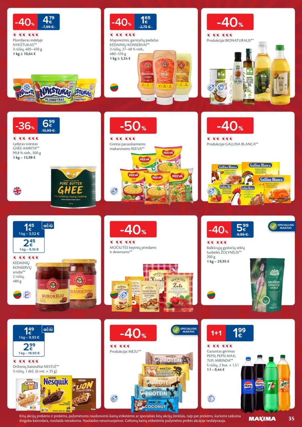 maxima - MAXIMA - Kaininis leidinys Nr.46 (2025 11 11 - 2025 11 17) - page: 35