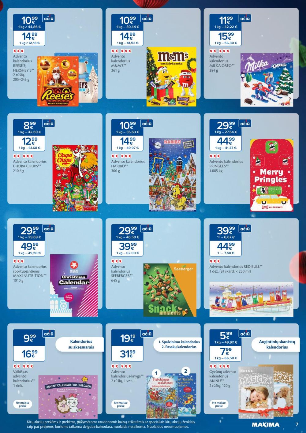 maxima - MAXIMA - Kaininis leidinys Nr.46 (2025 11 11 - 2025 11 17) - page: 7