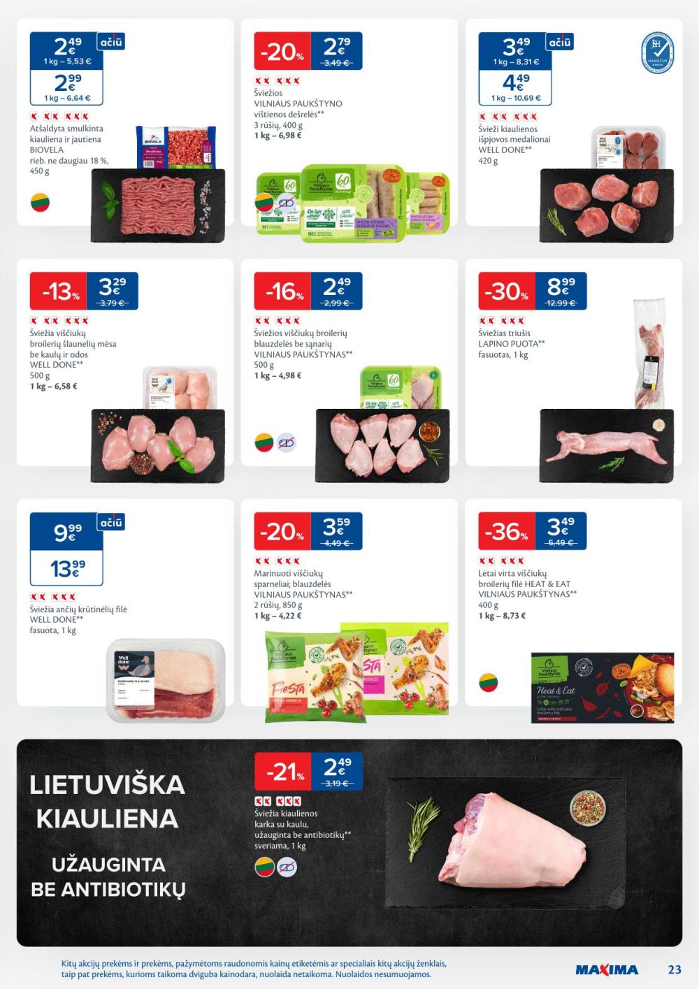 maxima - MAXIMA - Kaininis leidinys Nr.46 (2025 11 11 - 2025 11 17) - page: 23