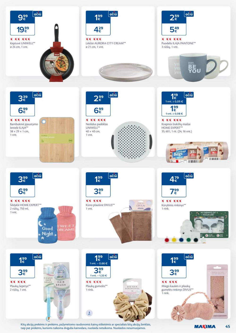 maxima - MAXIMA - Kaininis leidinys Nr.46 (2025 11 11 - 2025 11 17) - page: 45