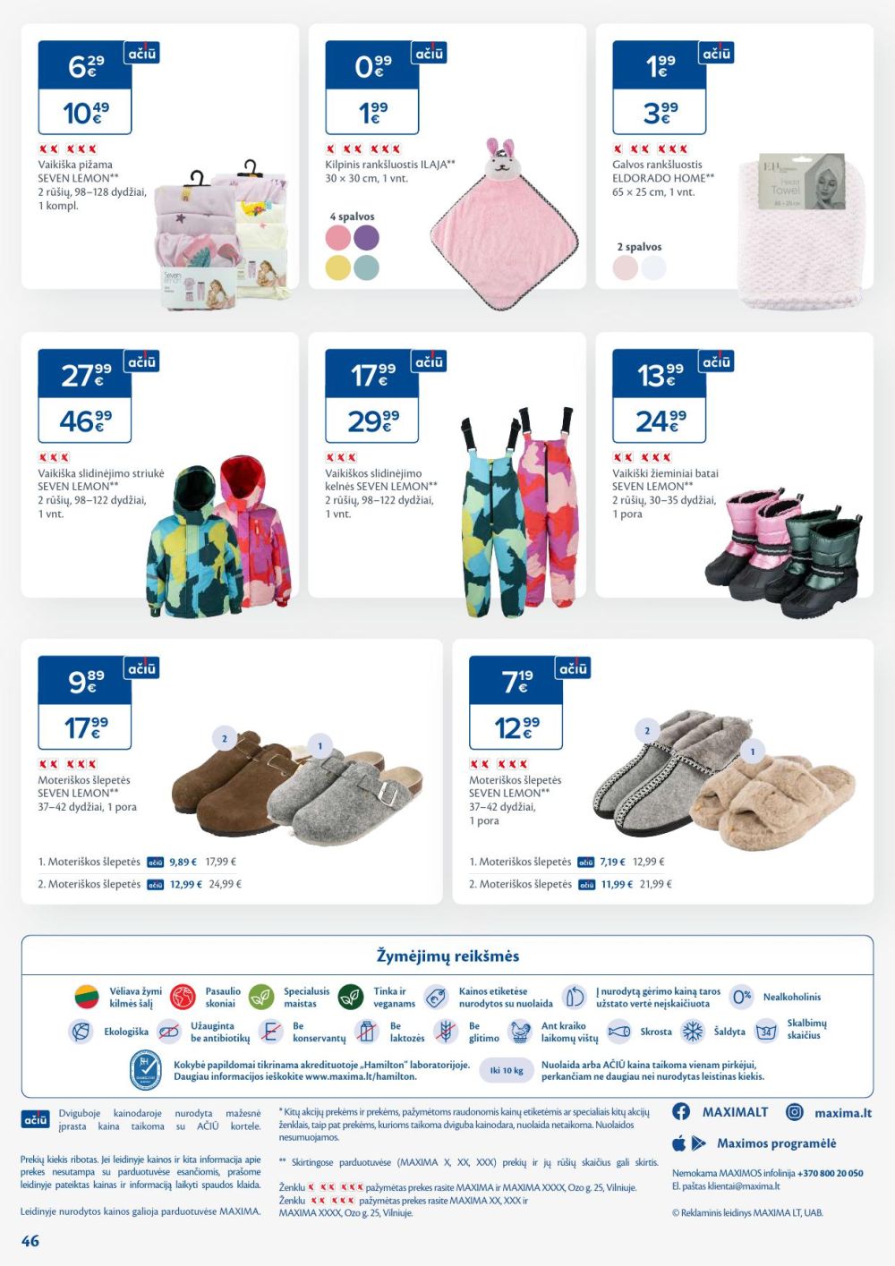 maxima - MAXIMA - Kaininis leidinys Nr.46 (2025 11 11 - 2025 11 17) - page: 46