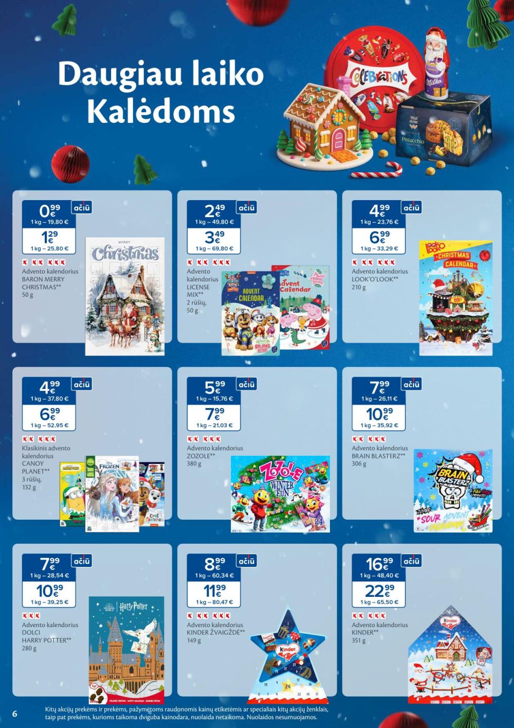 maxima - MAXIMA - Kaininis leidinys Nr.46 (2025 11 11 - 2025 11 17) - page: 6