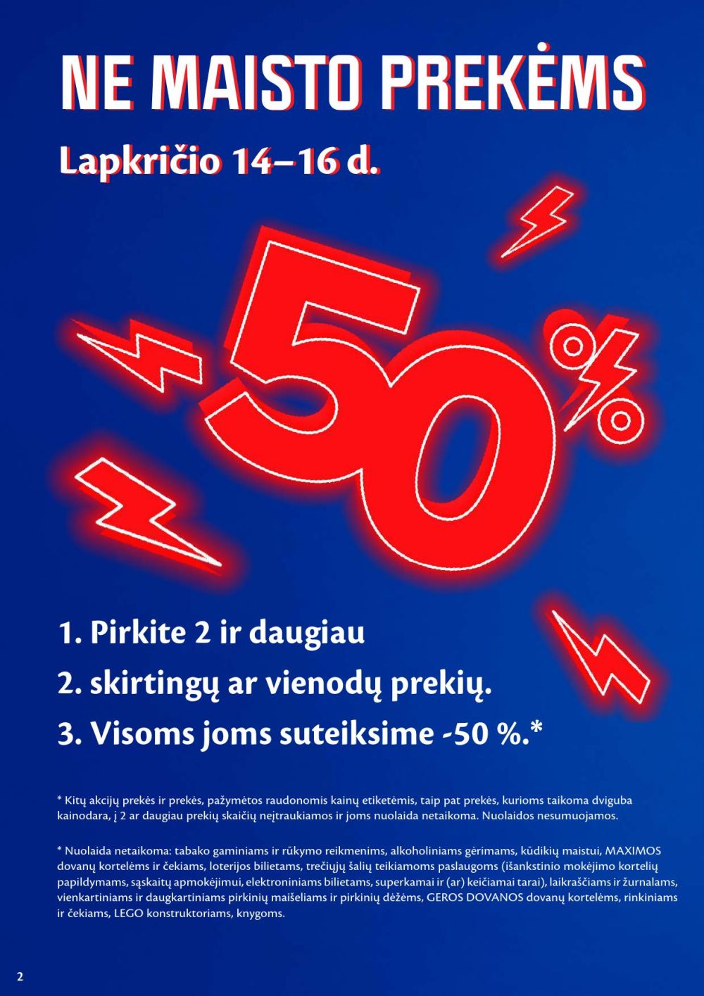 maxima - MAXIMA - Kaininis leidinys Nr.46 (2025 11 11 - 2025 11 17) - page: 2