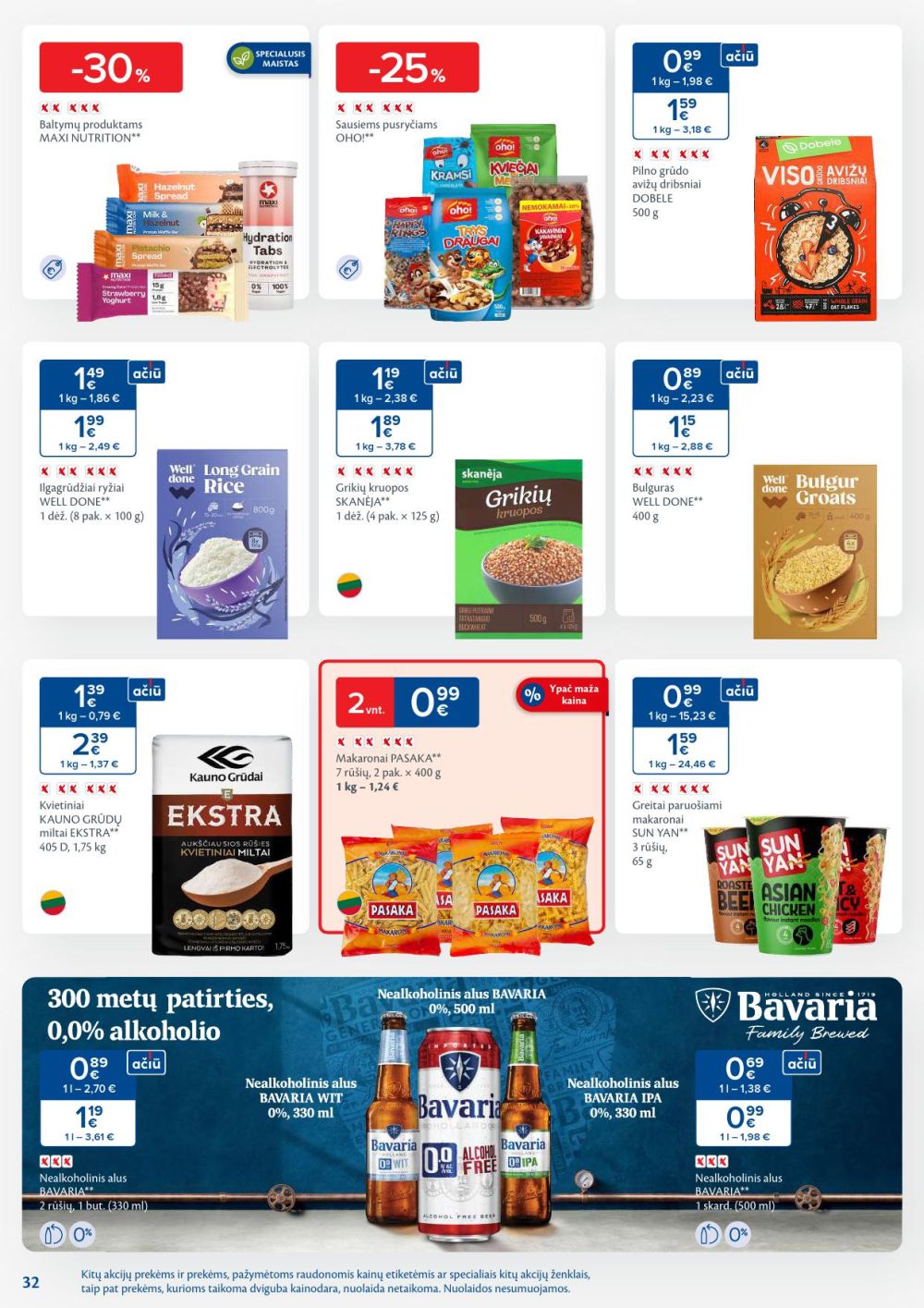 maxima - MAXIMA - Kaininis leidinys Nr.46 (2025 11 11 - 2025 11 17) - page: 32