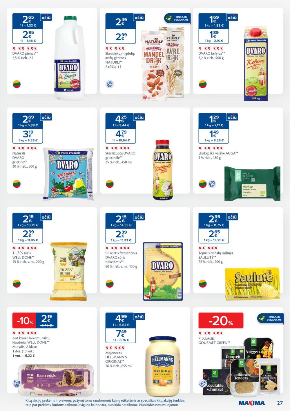 maxima - MAXIMA - Kaininis leidinys Nr.46 (2025 11 11 - 2025 11 17) - page: 27