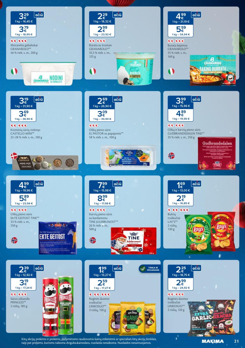 maxima - MAXIMA - Daugiau laiko Kalėdoms (2025 11 11 - 2025 11 17) - page: 21