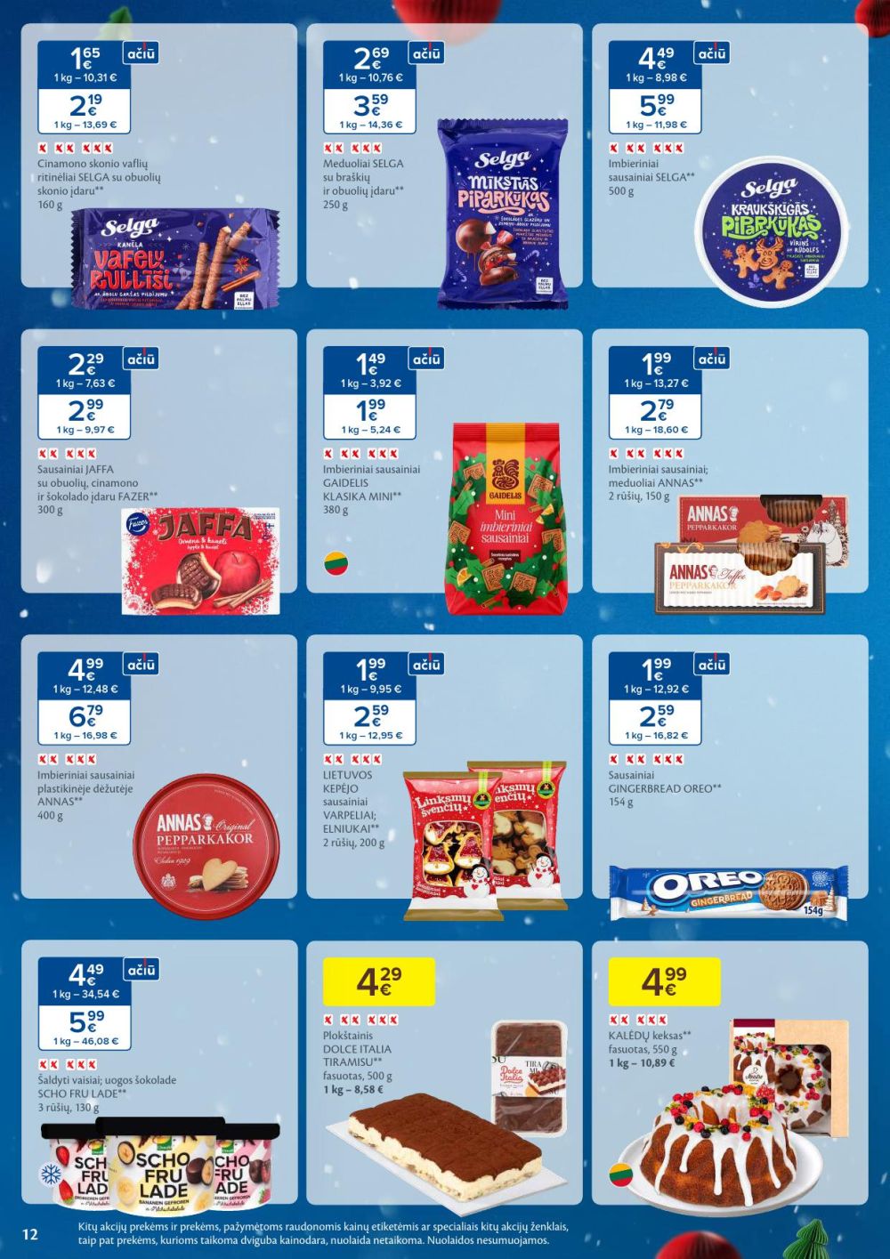 maxima - MAXIMA - Daugiau laiko Kalėdoms (2025 11 11 - 2025 11 17) - page: 12