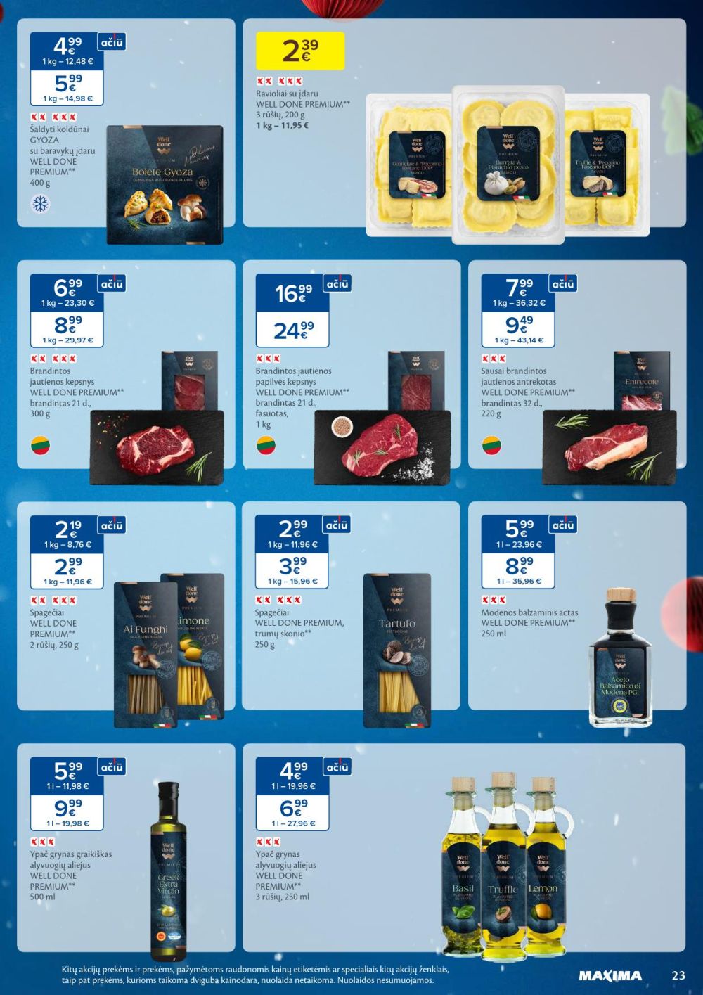 maxima - MAXIMA - Daugiau laiko Kalėdoms (2025 11 11 - 2025 11 17) - page: 23