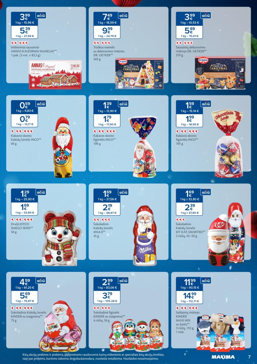 maxima - MAXIMA - Daugiau laiko Kalėdoms (2025 11 11 - 2025 11 17) - page: 7