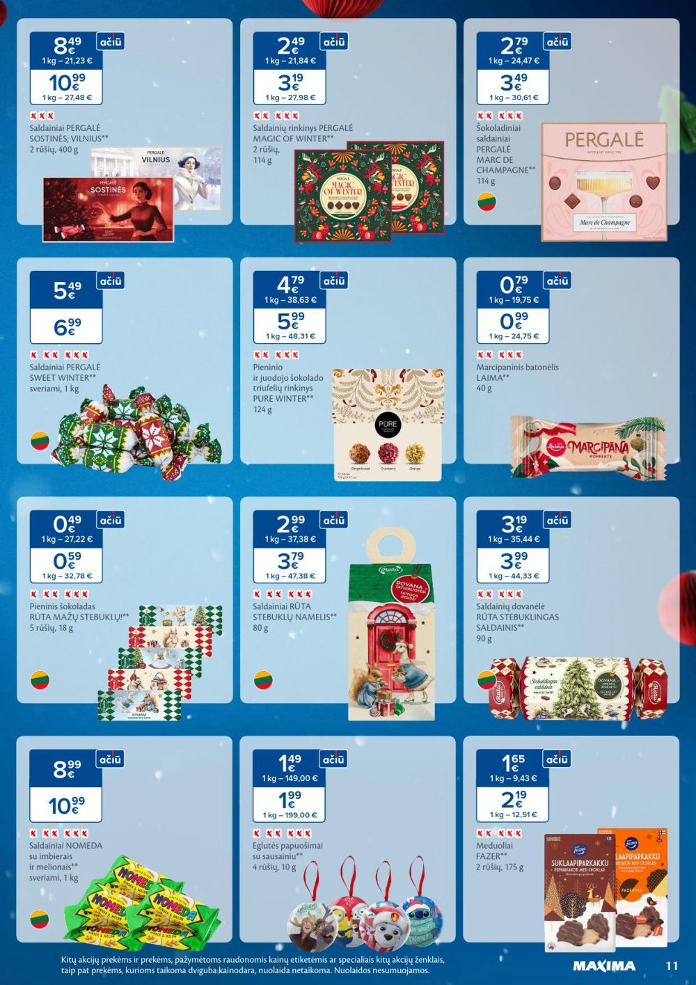maxima - MAXIMA - Daugiau laiko Kalėdoms (2025 11 11 - 2025 11 17) - page: 11