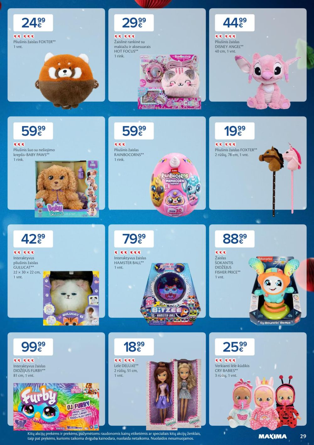 maxima - MAXIMA - Daugiau laiko Kalėdoms (2025 11 11 - 2025 11 17) - page: 29