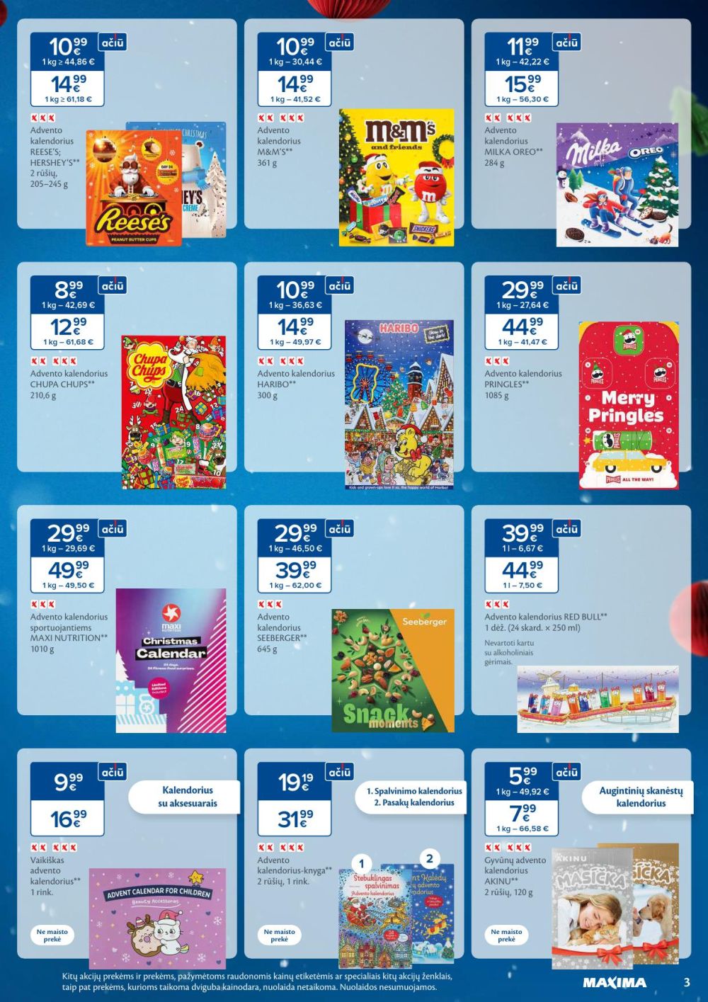 maxima - MAXIMA - Daugiau laiko Kalėdoms (2025 11 11 - 2025 11 17) - page: 3