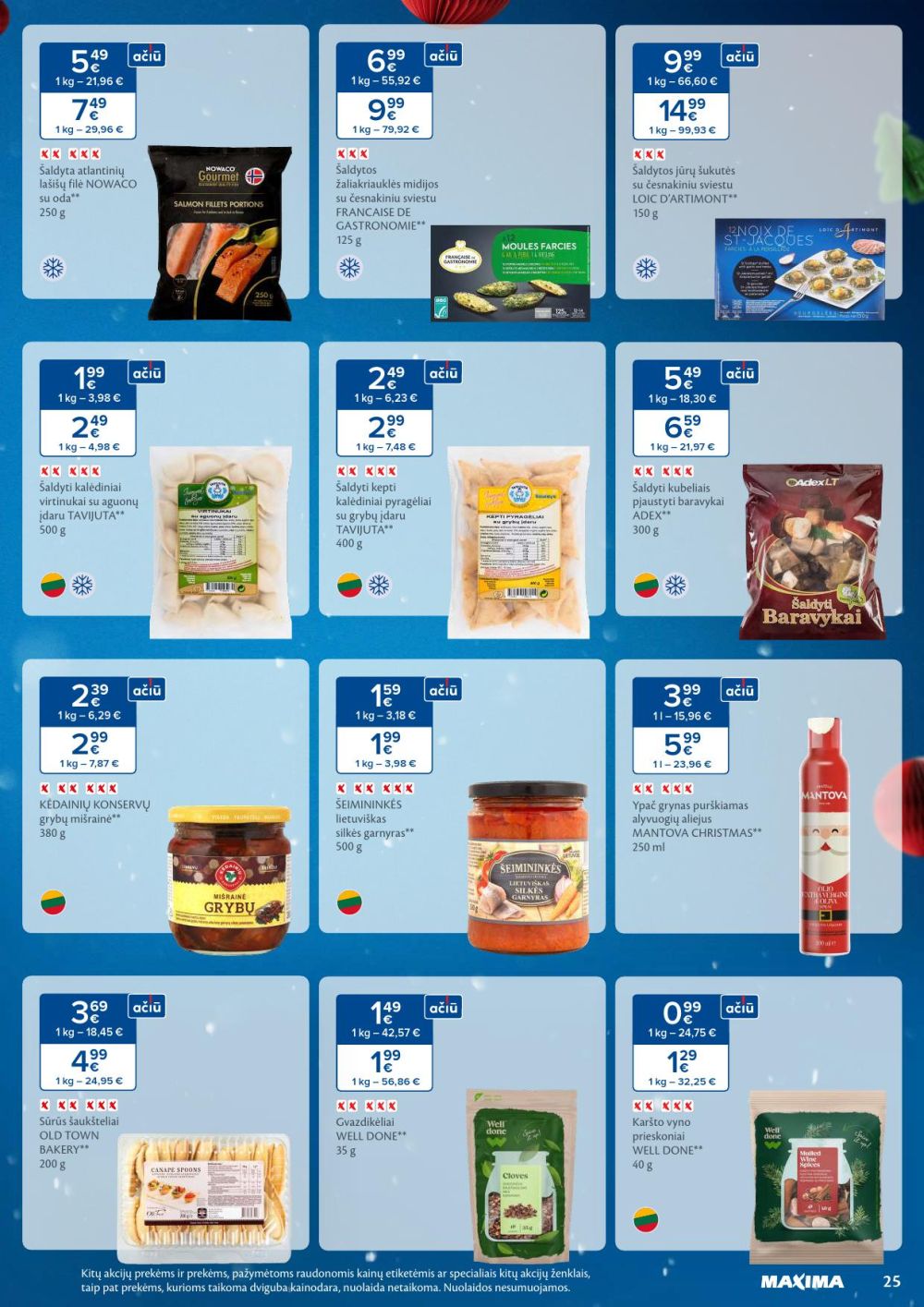 maxima - MAXIMA - Daugiau laiko Kalėdoms (2025 11 11 - 2025 11 17) - page: 25