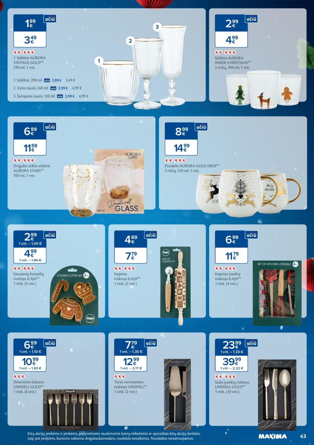 maxima - MAXIMA - Daugiau laiko Kalėdoms (2025 11 11 - 2025 11 17) - page: 43