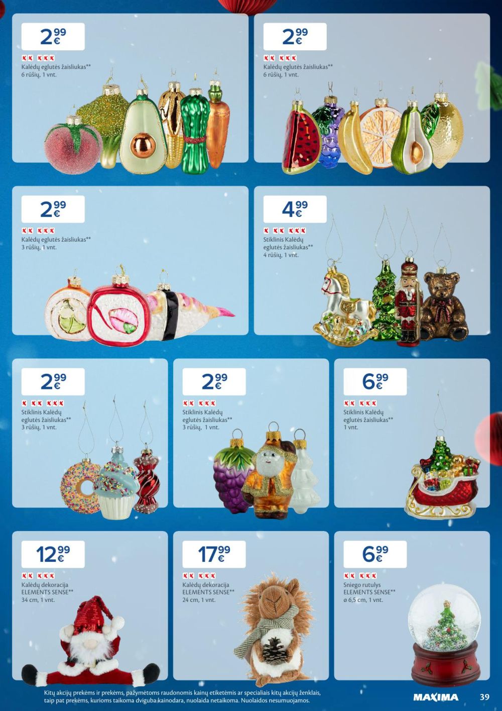 maxima - MAXIMA - Daugiau laiko Kalėdoms (2025 11 11 - 2025 11 17) - page: 39