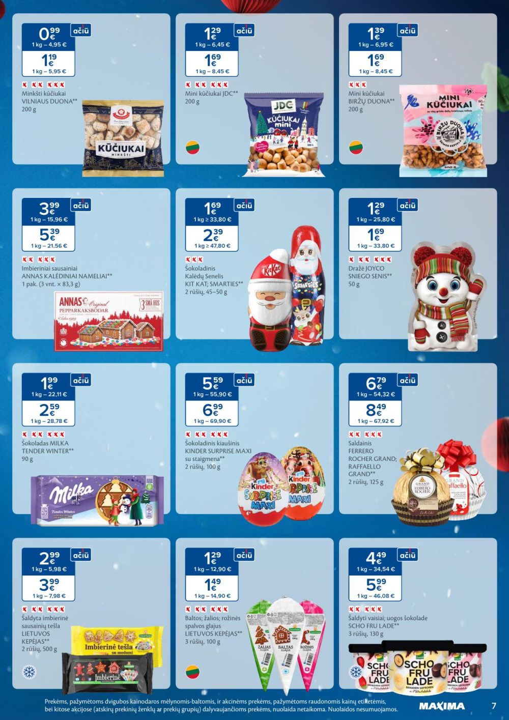 maxima - MAXIMA - Kaininis leidinys Nr.47 (2025 11 18 - 2025 11 24) - page: 7