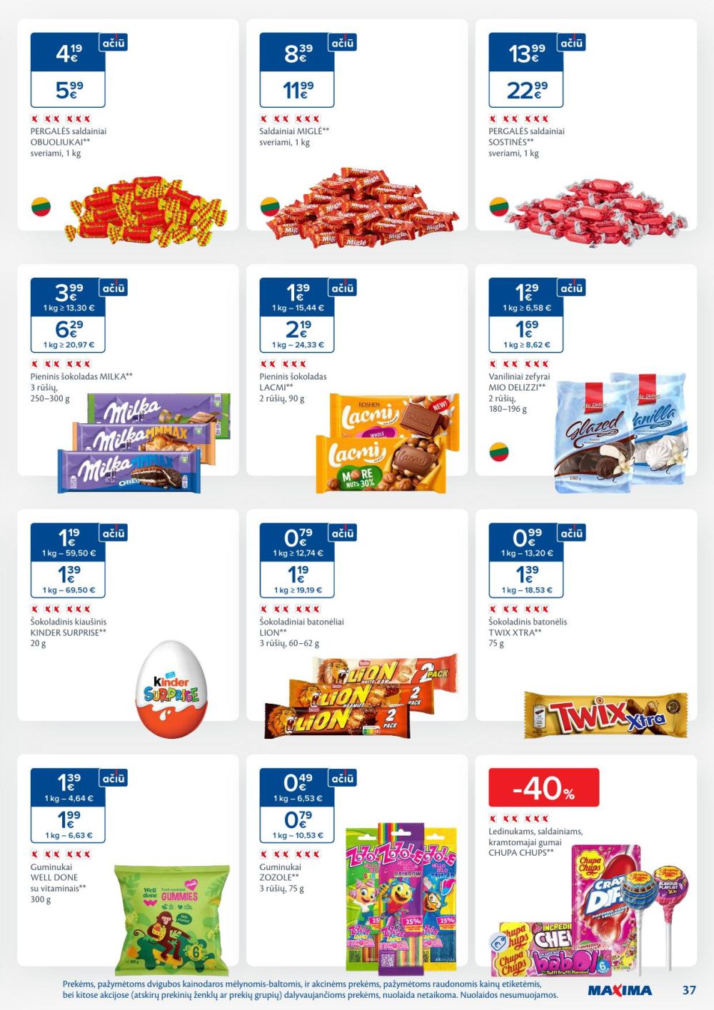 maxima - MAXIMA - Kaininis leidinys Nr.47 (2025 11 18 - 2025 11 24) - page: 37