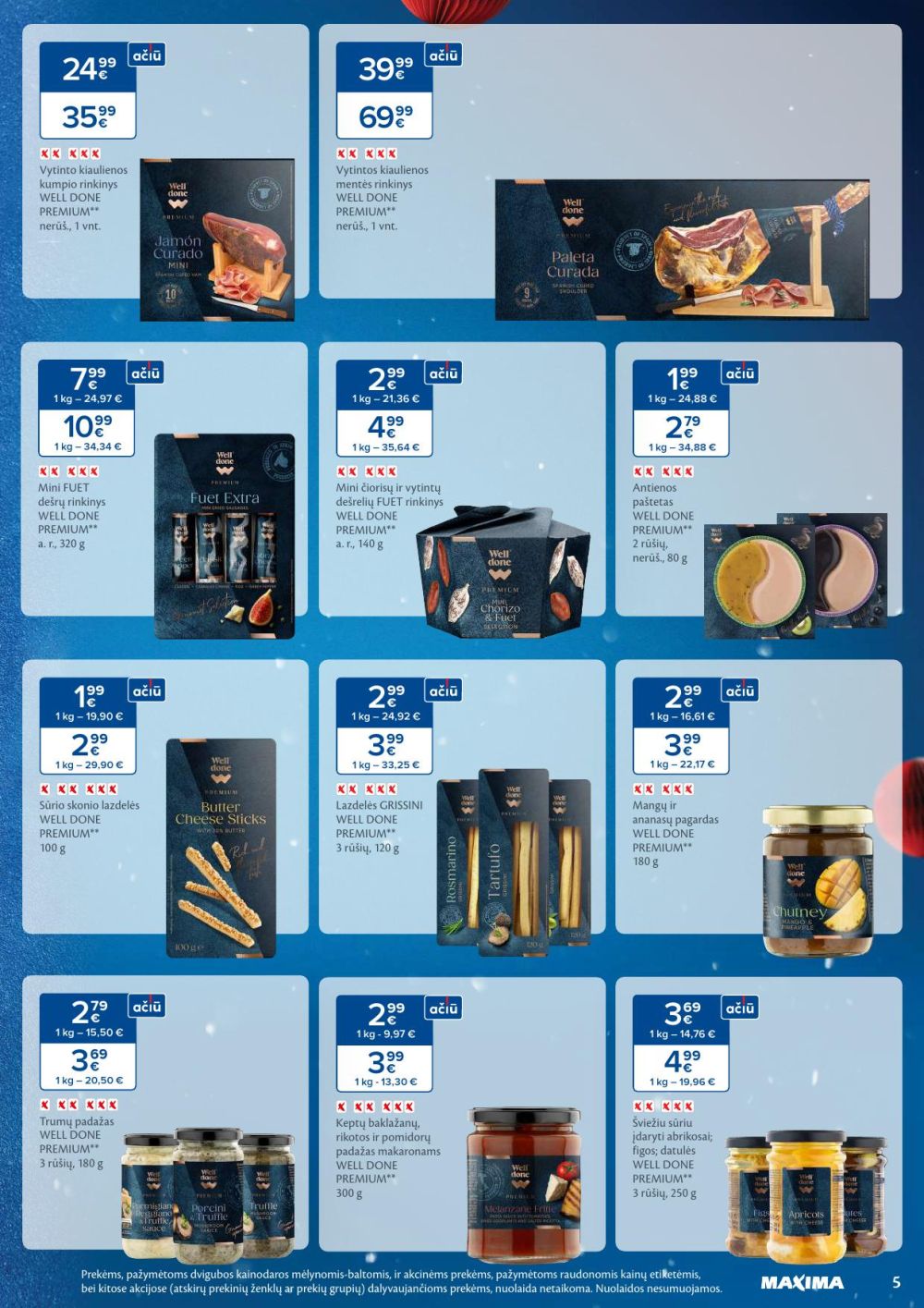 maxima - MAXIMA - Kaininis leidinys Nr.47 (2025 11 18 - 2025 11 24) - page: 5