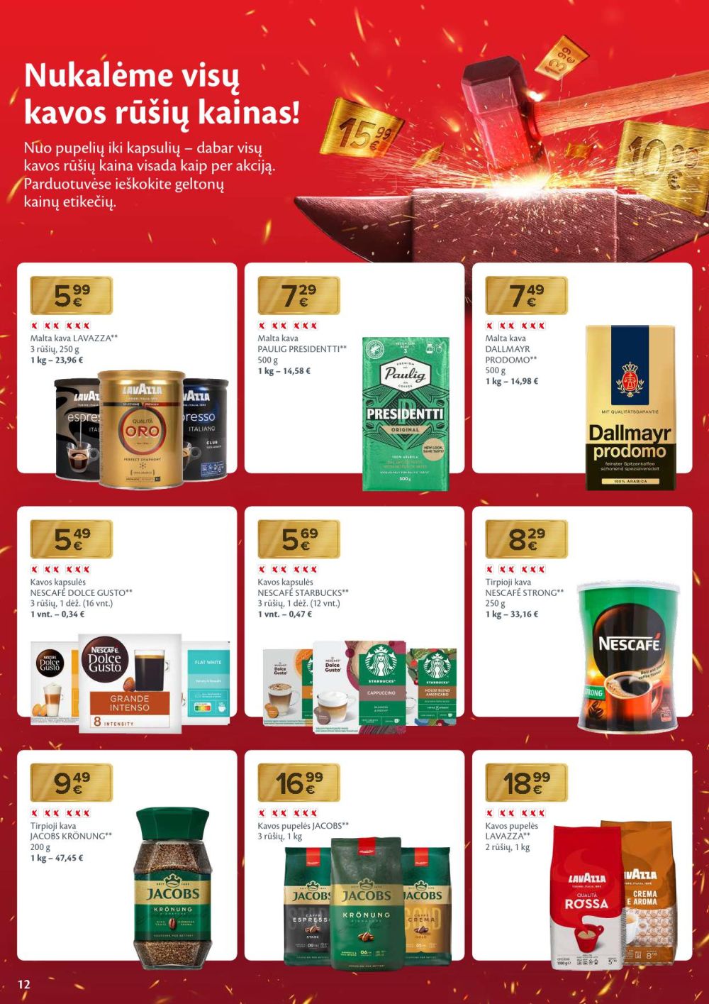 maxima - MAXIMA - Kaininis leidinys Nr.47 (2025 11 18 - 2025 11 24) - page: 12