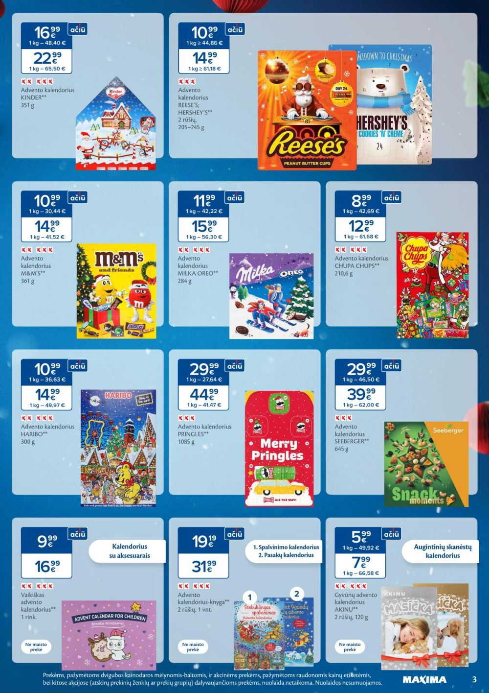 maxima - MAXIMA - Kaininis leidinys Nr.47 (2025 11 18 - 2025 11 24) - page: 3