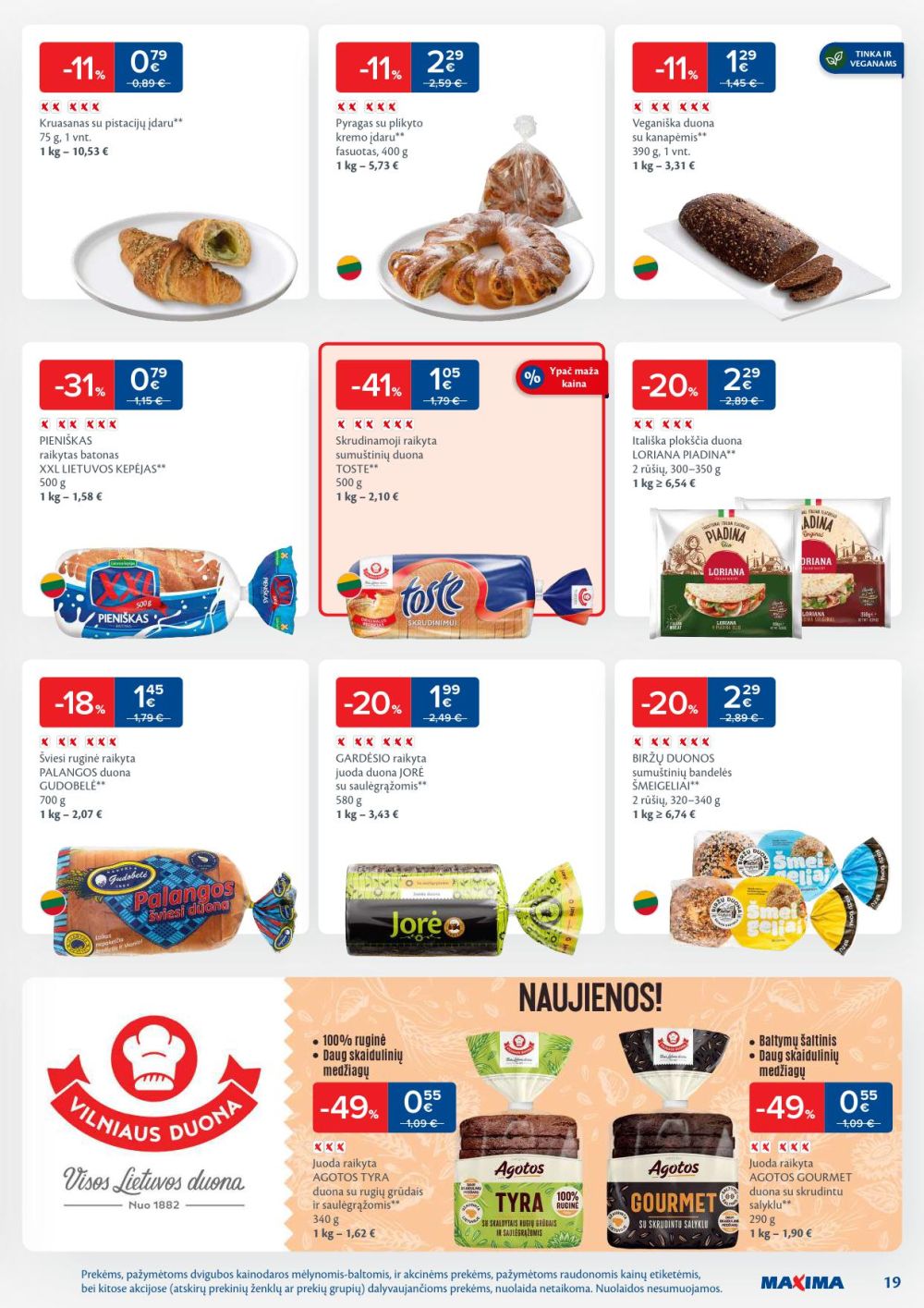 maxima - MAXIMA - Kaininis leidinys Nr.47 (2025 11 18 - 2025 11 24) - page: 19
