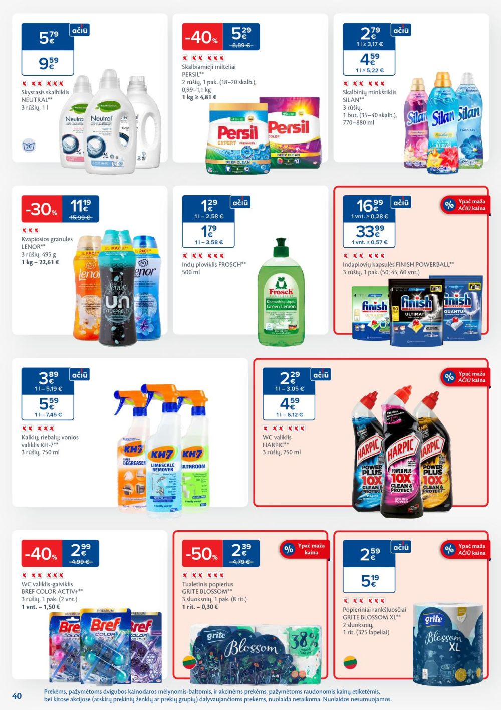 maxima - MAXIMA - Kaininis leidinys Nr.47 (2025 11 18 - 2025 11 24) - page: 40