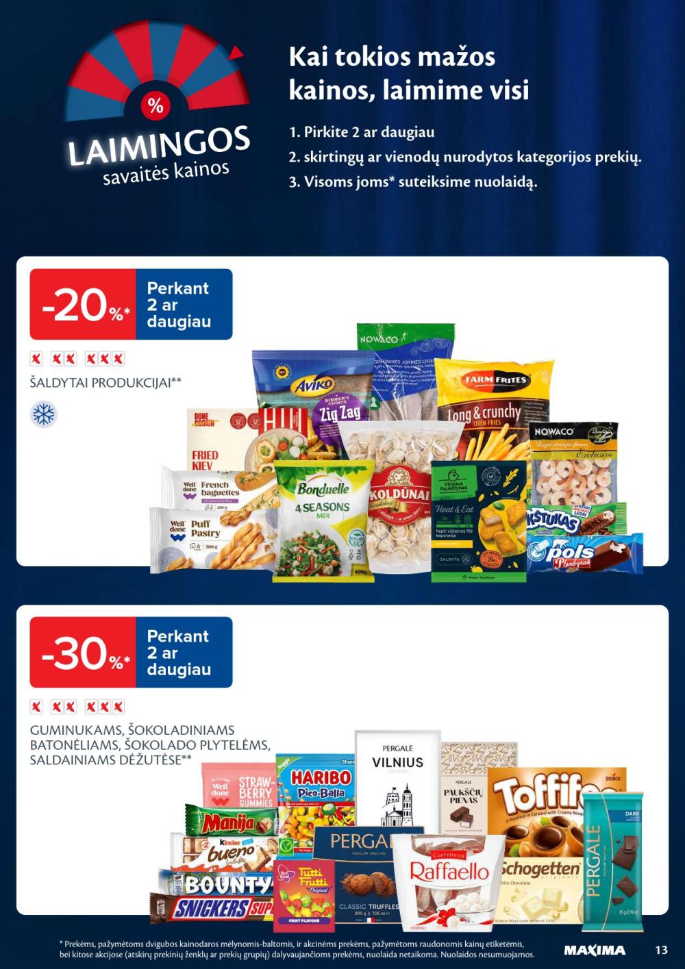 maxima - MAXIMA - Kaininis leidinys Nr.47 (2025 11 18 - 2025 11 24) - page: 13