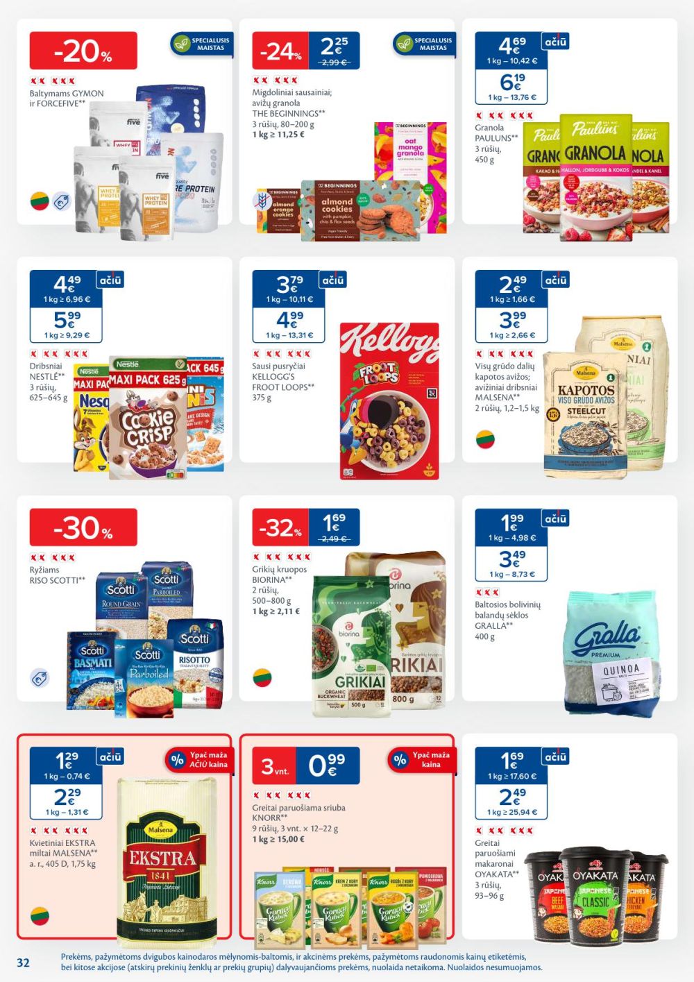 maxima - MAXIMA - Kaininis leidinys Nr.47 (2025 11 18 - 2025 11 24) - page: 32