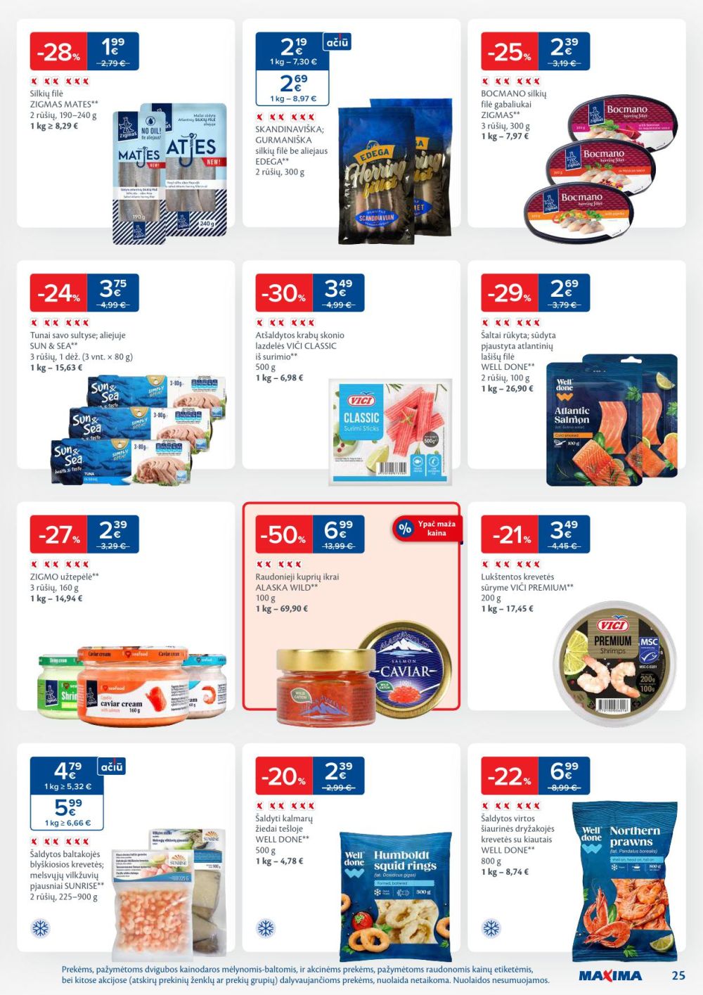 maxima - MAXIMA - Kaininis leidinys Nr.47 (2025 11 18 - 2025 11 24) - page: 25