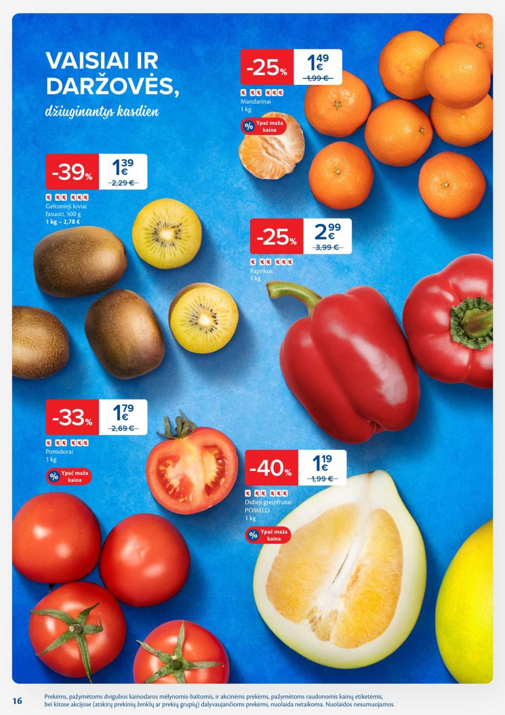 maxima - MAXIMA - Kaininis leidinys Nr.47 (2025 11 18 - 2025 11 24) - page: 16