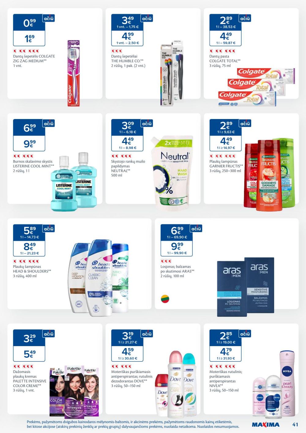 maxima - MAXIMA - Kaininis leidinys Nr.47 (2025 11 18 - 2025 11 24) - page: 41