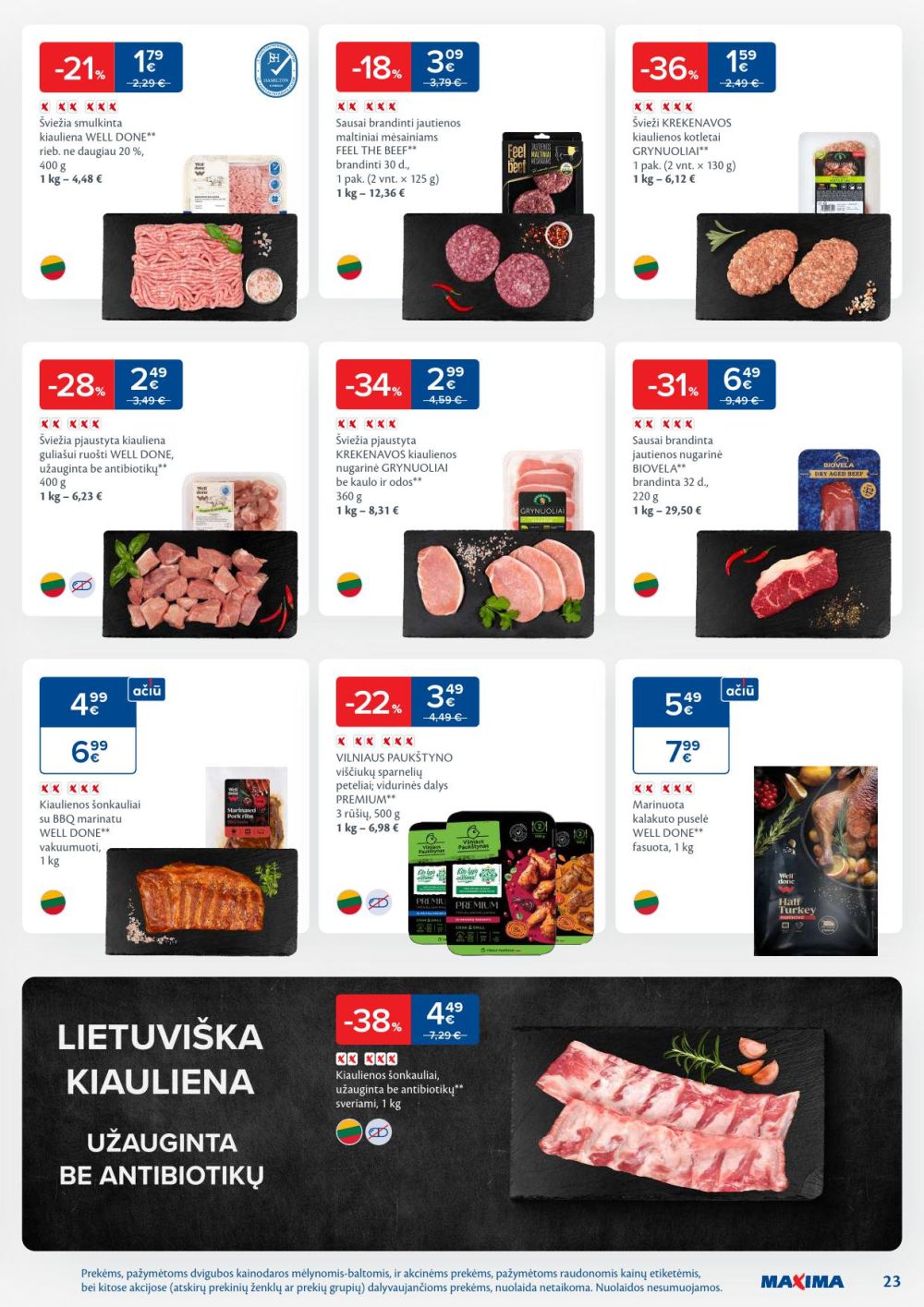 maxima - MAXIMA - Kaininis leidinys Nr.47 (2025 11 18 - 2025 11 24) - page: 23