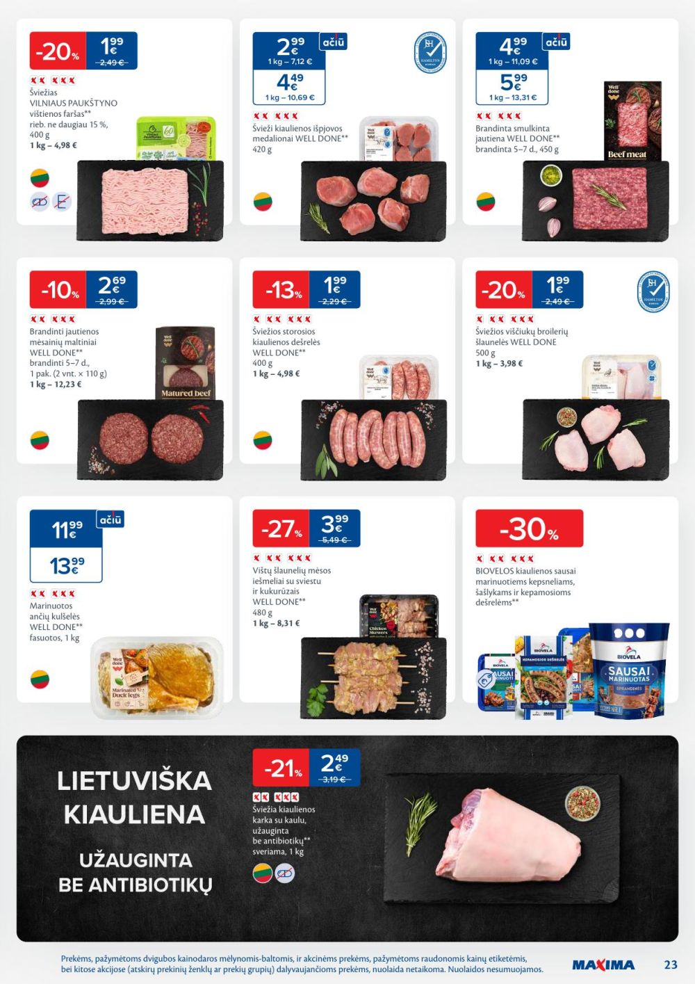 maxima - MAXIMA - Kaininis leidinys Nr.48 (2025 11 25 - 2025 12 01) - page: 23