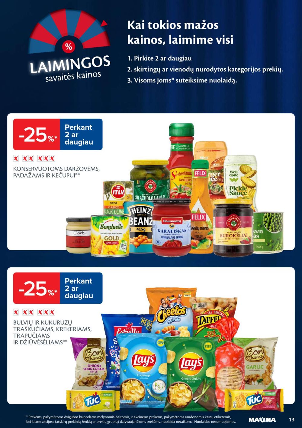 maxima - MAXIMA - Kaininis leidinys Nr.48 (2025 11 25 - 2025 12 01) - page: 13