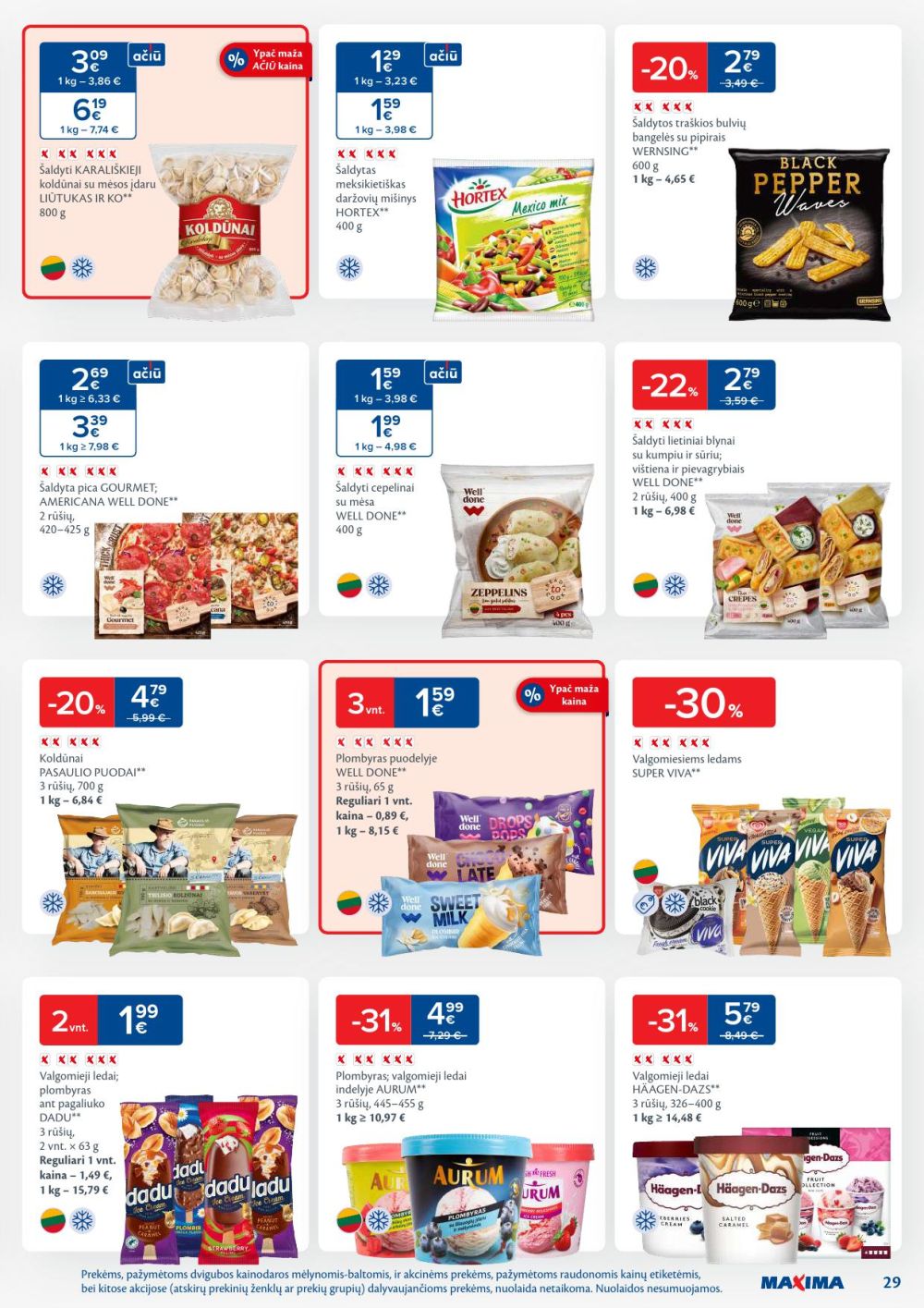 maxima - MAXIMA - Kaininis leidinys Nr.48 (2025 11 25 - 2025 12 01) - page: 29