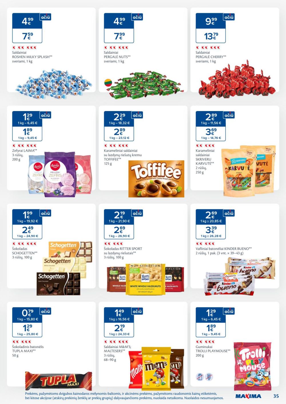 maxima - MAXIMA - Kaininis leidinys Nr.48 (2025 11 25 - 2025 12 01) - page: 35