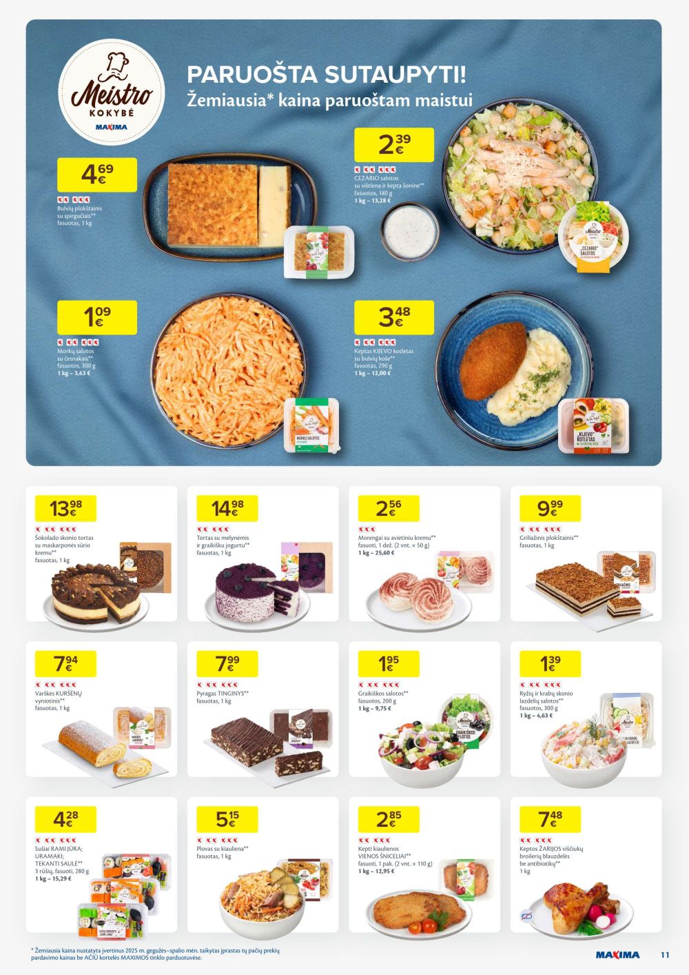 maxima - MAXIMA - Kaininis leidinys Nr.49 (2025 12 02 - 2025 12 08) - page: 11