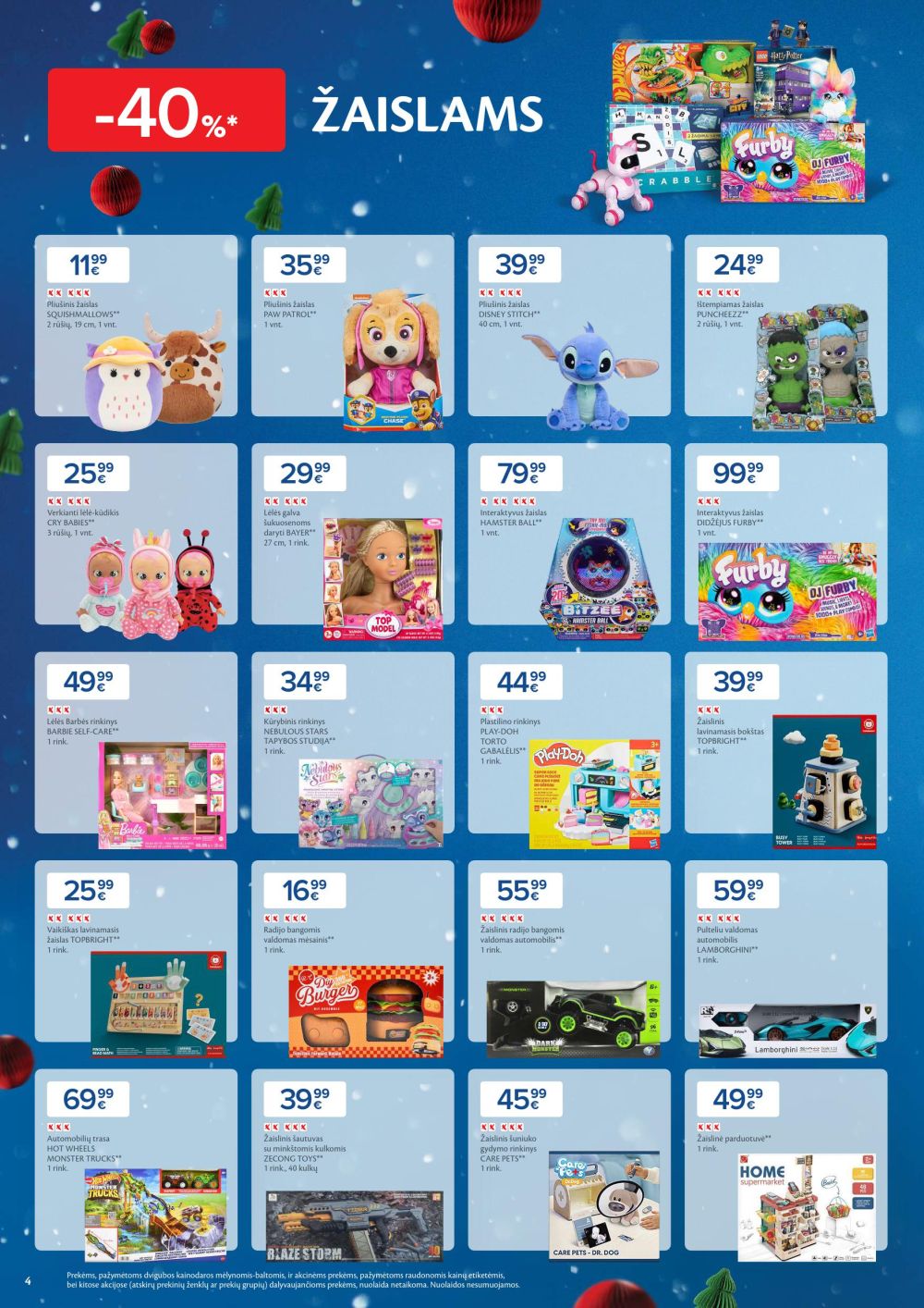 maxima - MAXIMA - Kaininis leidinys Nr.49 (2025 12 02 - 2025 12 08) - page: 4